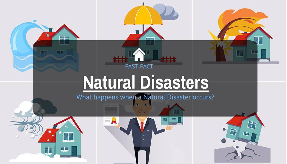 what happens when natural disasters occur infographic
